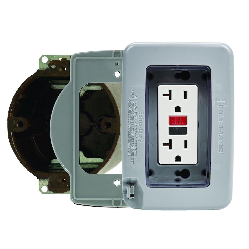 Low-Profile Extra-Duty Plastic In-Use Weatherpro