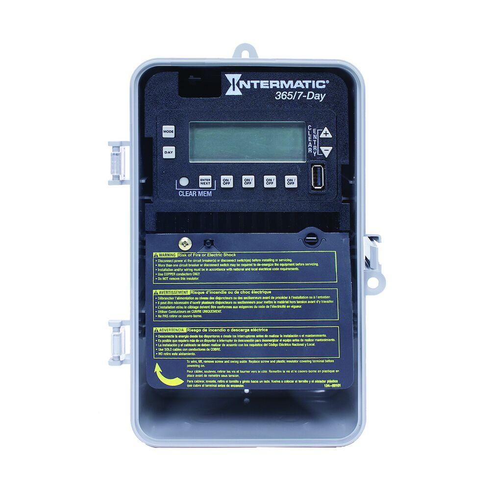 7-Day/365 Day 4-Circuit Electronic Control, 120-