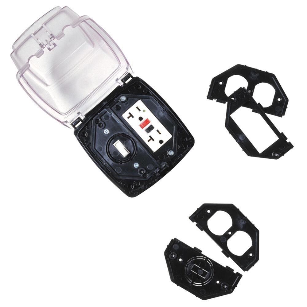 Plastic In-Use Weatherproof Cover, Double-Gang,