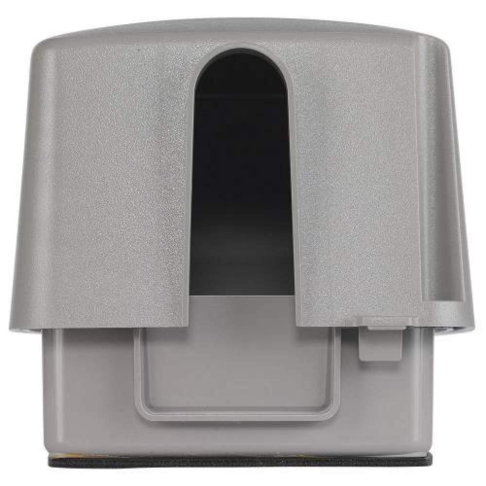 W/P CVR, DBL, 30/50 AMP GREY