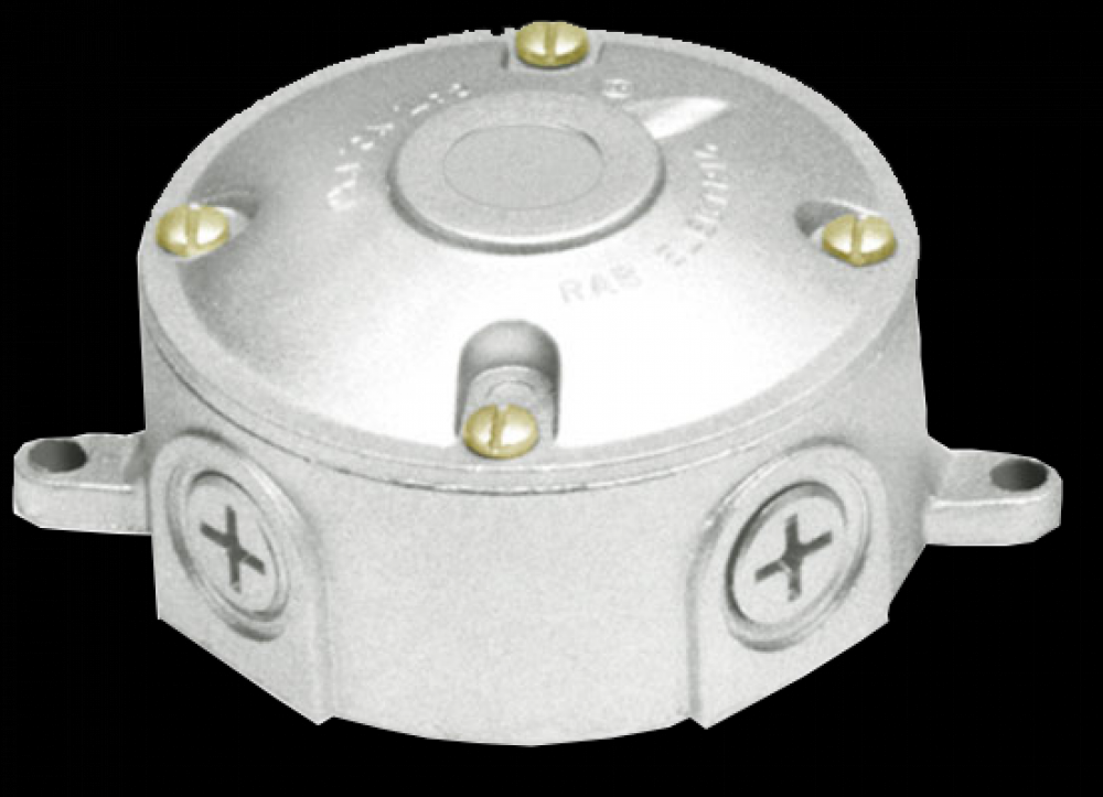 WEATHERPROOF ROUND BOX 1/2" BLANK COVER