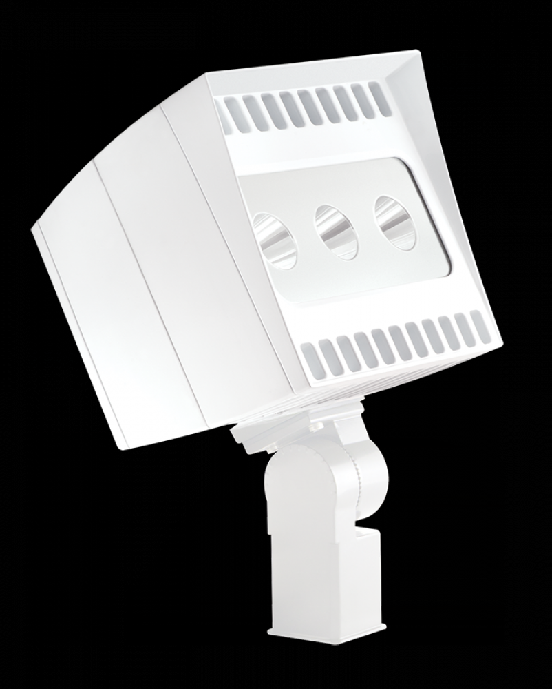EZFLOOD 78W COOL LED 3HX3V 120V PC SF WH
