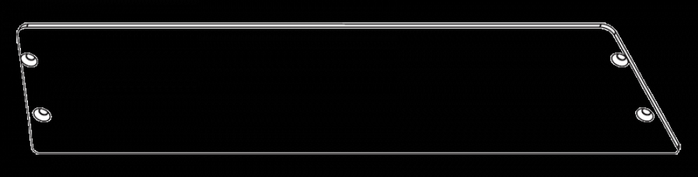 POLYSHIELD GUARD SLIMWALL 57W WITH