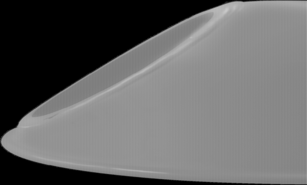 ANGLED CONE SHADE 11" FOR GNLED BLACK