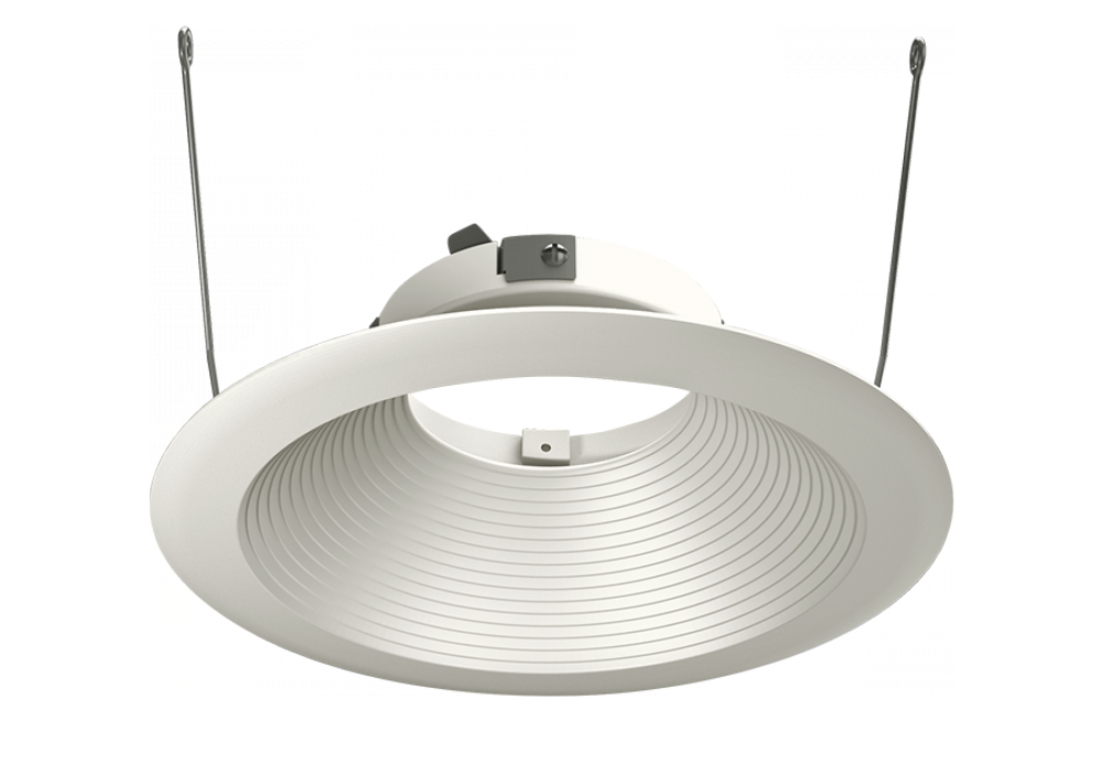 HALITE 6' TRIM ROUND BAFFLE SATIN NICKEL