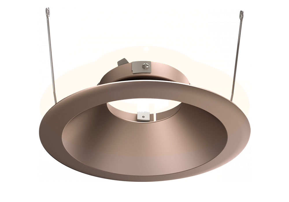 HALITE 6' TRIM ROUND DOWNLIGHT COPPER