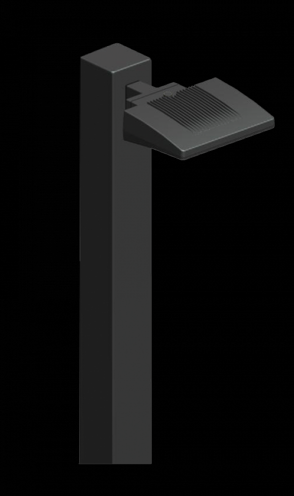 LED AREA LIGHT 18W WARM W/ SQUARE PO