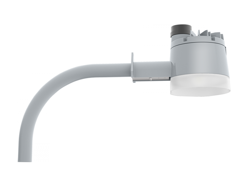 YARD 60W 4K 5PIN RECPT 0-10V DIM ARM