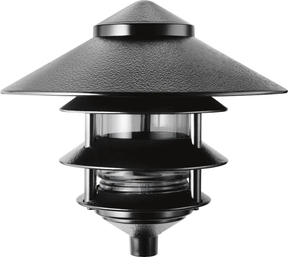 LAWN LIGHT 4 TIER AND  10 Inch  TOP INCA