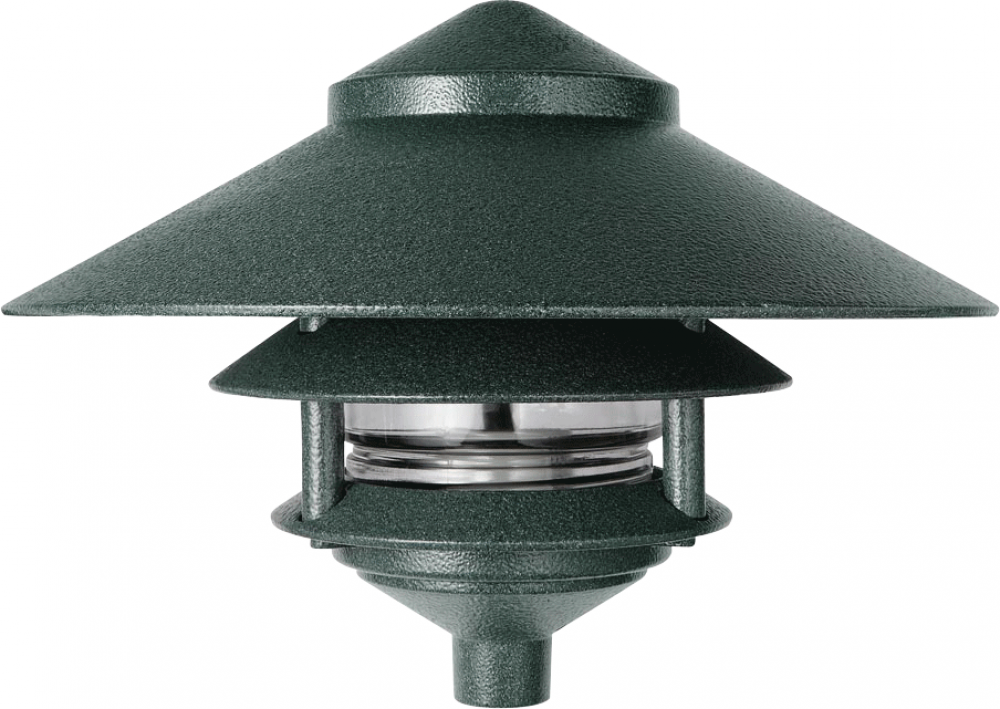 LAWN LIGHT 3 TIER &  10 Inch  TOP 75W VG