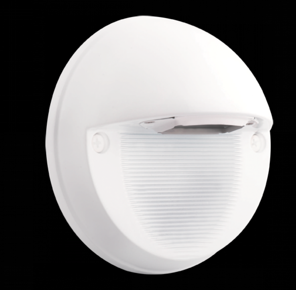 STEPLIGHT 5" ROUND 5W COOL WH
