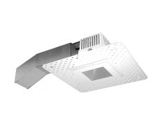 RAB Lighting RDDLED2S-10D-20YY-M-WTL - 2" SQ 10W DIM 20D 27K 80CRI MT CN WH TL