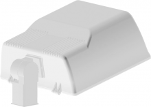 RAB Lighting ALH320SFPSQW - AREA LIGHT 320W MH PSQT HPF PULSESTART T