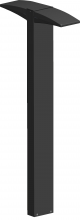 RAB Lighting BLED2X10 - LED BOLLARD 42 Inch 2X10W COOL BRONZE