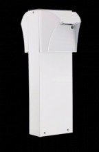 RAB Lighting BLED2X5-18W - LED BOLLARD 18 " 2X5W COOL WH