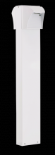 RAB Lighting BLED2X5-36W - LED BOLLARD 36 " 2X5W COOL SQ WH