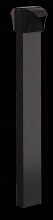 RAB Lighting BLED2X5-42 - LED BOLLARD 42 " 2X5 COOL SQ