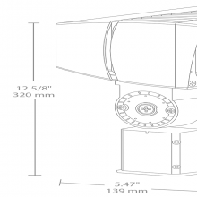 RAB Lighting FFLED39SFW/PC - FUT.FLOOD 39W COOL SF 120 WH