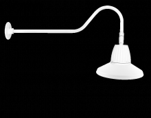 RAB Lighting GN2LED13YSTW - GOOSE 35" ARM 13W WARM 15" STR WH