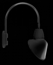 RAB Lighting GN4LED13NACB - GOOSE 4 13W 4K LED 15" ANG CONE SHADE BK