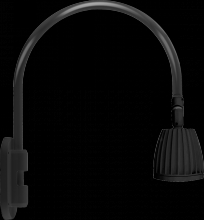 RAB Lighting GN4LED13NB - GOOSEWALL 20" H