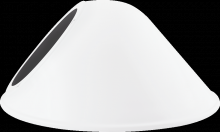 RAB Lighting GSAC11W - ANGLED CONE SHADE 11" FOR GNLED WHITE