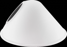 RAB Lighting GSACW - ANG. CONE SHADE FOR GNLED GOOSE WH