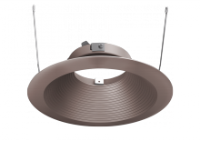 RAB Lighting HATRIM6RBF-A - HALITE 6' TRIM ROUND BAFFLE ANTIQUE BNZ