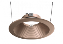 RAB Lighting HATRIM6RBF-CU - HALITE 6' TRIM ROUND BAFFLE COPPER