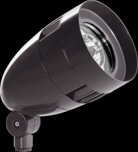 RAB Lighting HBLED13A - LFLOOD 13W COOL 12V BULLET W/ HOOD BZ
