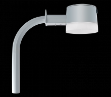 RAB Lighting YBLED26/ARM - YRDBLSTR 26W CL LED 120V PC W/ ARM SLVGR