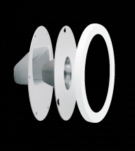 RAB Lighting LRFGNLEDW - CLEAR LENS AND REFLECTOR KIT WITH DOOR