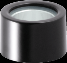 RAB Lighting LSLFLEDB - SPOT HOOD REFL KIT LFLED5 W/ LENS BL