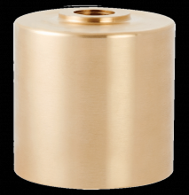 RAB Lighting MMCAP2BR - MIGHTY CAP 2" FITS 2 3/8"OD PIPE BRASS
