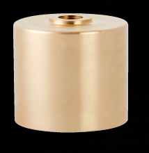 RAB Lighting MMCAP3BR - MIGHTY CAP 3" FITS 2 7/8" OD PIPE BRASS