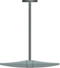 RAB Lighting PLED2X10/UP - LED PENDANT 2X10W COOL UPLIGHT BRO