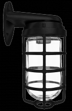 RAB Lighting VBR100DGB - VAPORPROOF 100WALL BRACKET BLACK WITH G