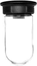 RAB Lighting VC100B - VP 100 CEILING BL W/ GL GLB