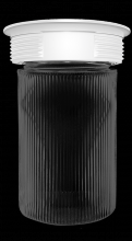 RAB Lighting VC100P-W - VAPORPROOF 100 CEILING WH WITH PERMA