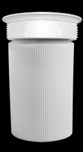 RAB Lighting VC100PW-W - VP 100 CEILING WH W/ WH PERMA GLB