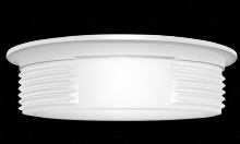 RAB Lighting VC2W - VAPORPROOF 200 CEILING WH LESS GLOBE
