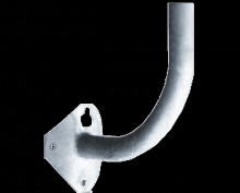 RAB Lighting BWC12 - WOOD MNTING RIGHT ANGLE BRACKET SLIPFI