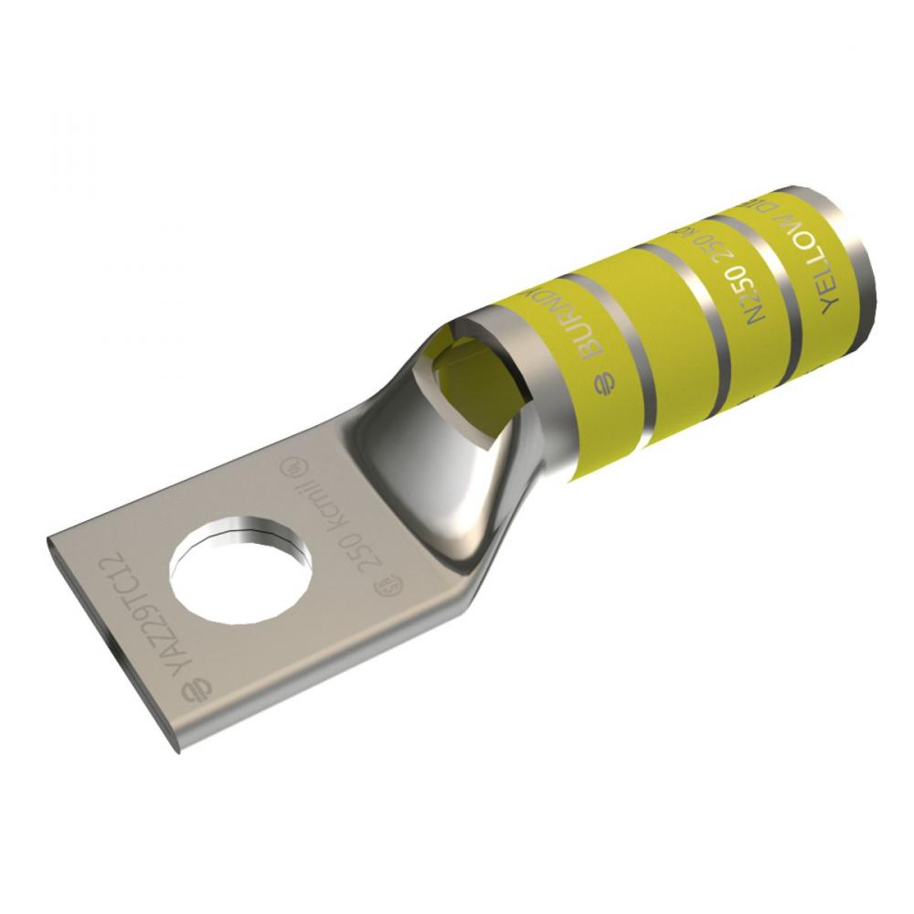 CULUG-250KCM-LONG W/PORT-3/8" STUD