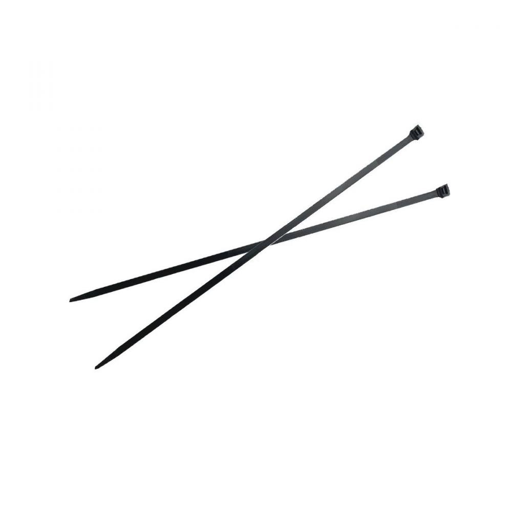 18LB UV NYLON CBL TIES, CLR:UV BLACK