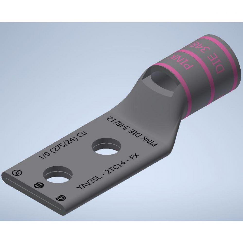 CUHYDENT 1/0AWG (2) 1/4