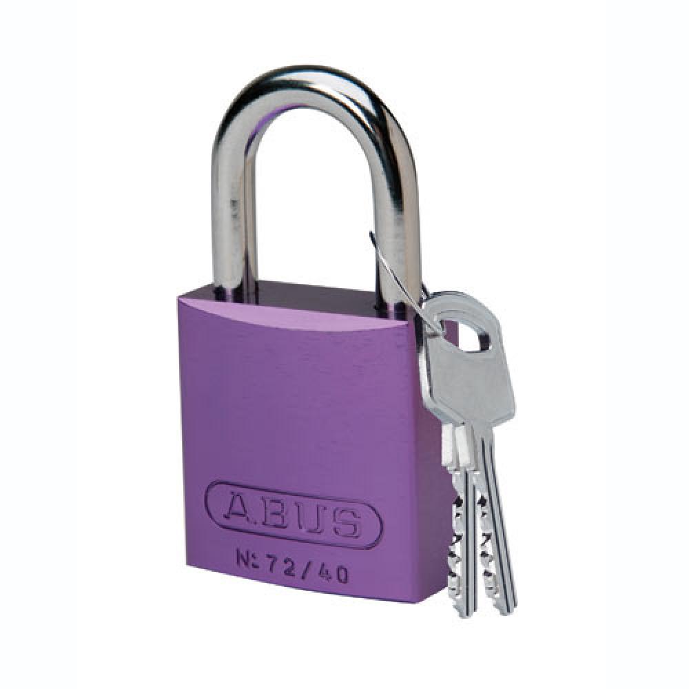 Alum Padlock 1" Alum Shackle KD PL