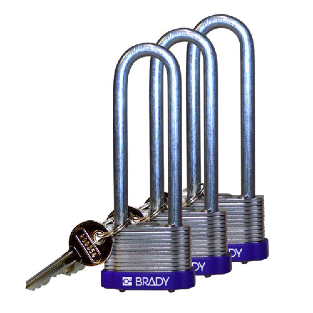 Steel Padlock 3" Steel Shkl KA PL 3PK