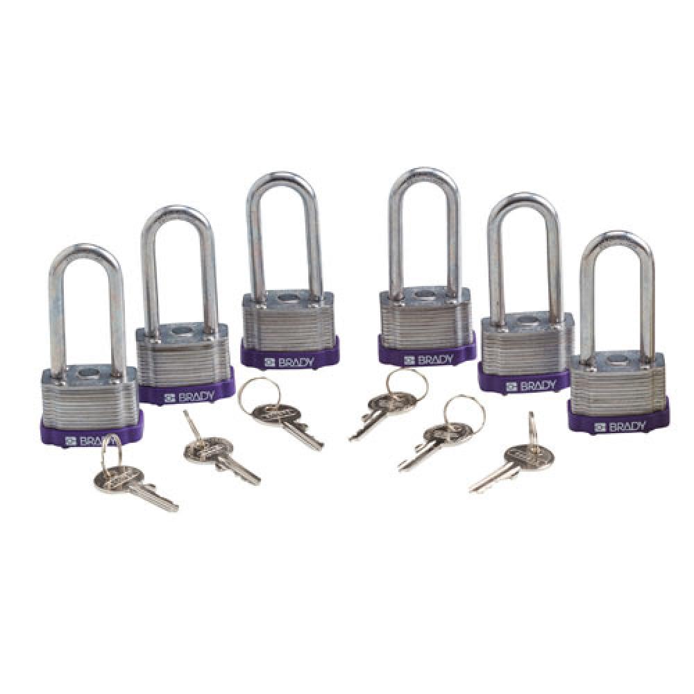 Padlock Stl 2 in Stl Shkl KD PL 6PK