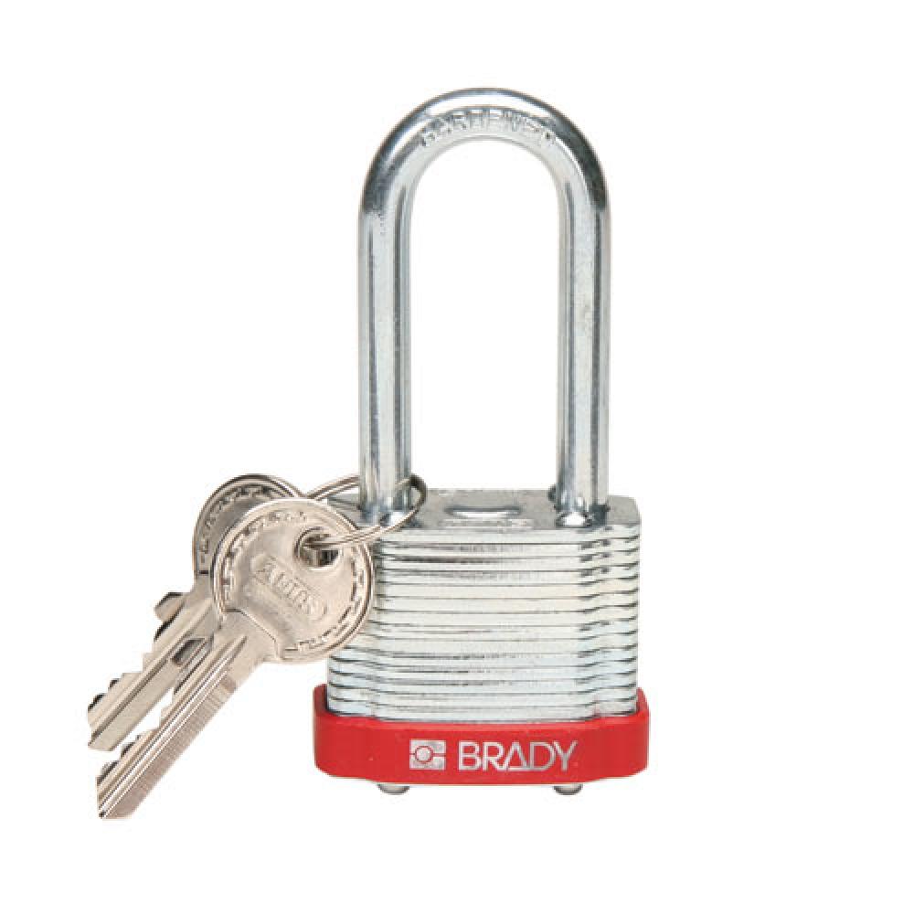 Steel Padlock 2 in Steel Shackle KD RD