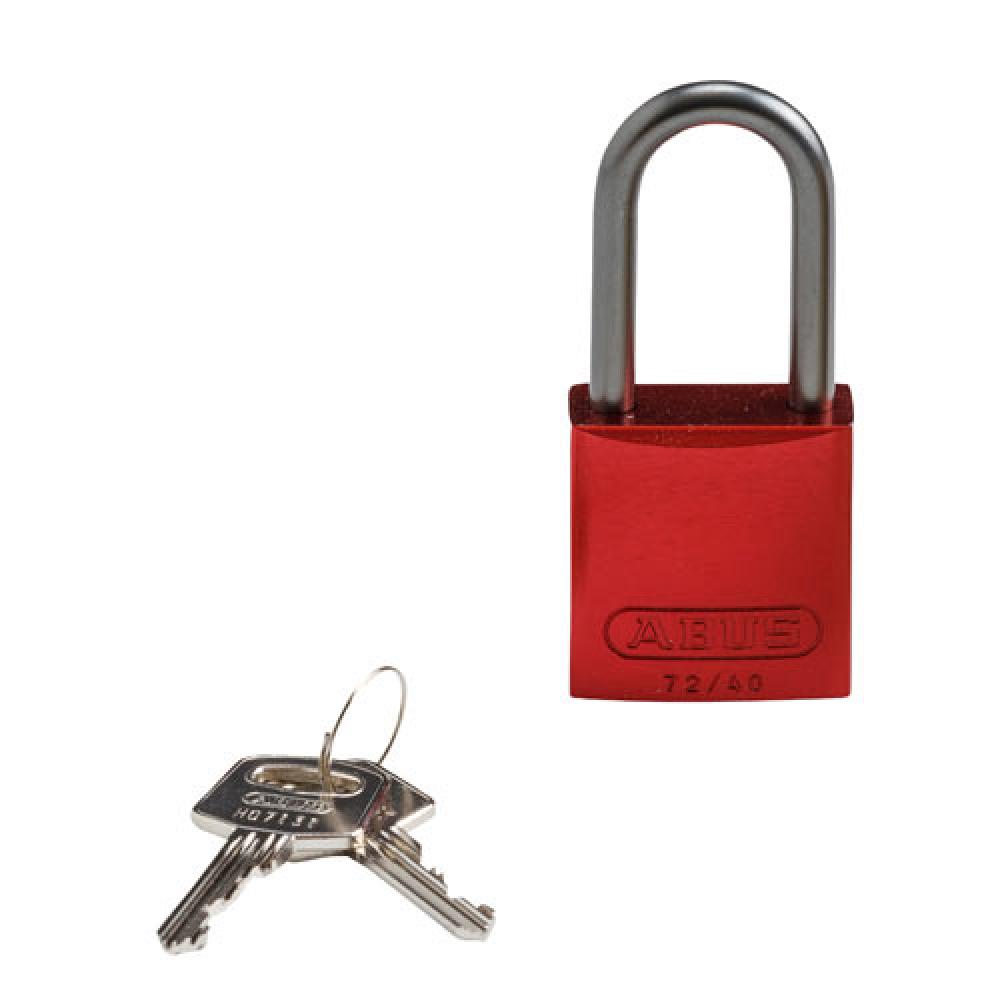 Alum Padlock 1.5" Alum Shackle KD RD
